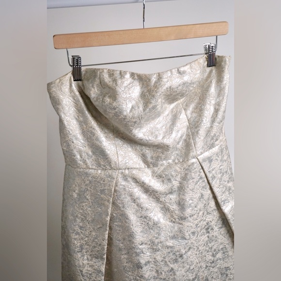 Vintage LORD & TAYLOR Mini Dress - Silver - Picture 2 of 10